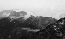 Vista sobre o Pico Ruivo, concelho de Santana