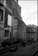 Demolição de uma parcela do edifício Photographia Vicente, no lado poente, Freguesia da Sé, Concelho do Funchal