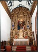 Capela e altar do Santíssimo, na igreja matriz de São Bento, Freguesia e Concelho da Ribeira Brava