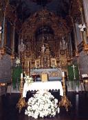 Capela-mor e altar da igreja de São Pedro, Freguesia de São Pedro, Concelho do Funchal