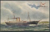 S. S. Clyde partindo do Funchal, Madeira