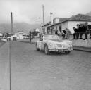 Automóvel de competição MG A, do piloto Daniel Assis Baptista, na VII Volta à Ilha da Madeira, na rua do Ribeirinho, Freguesia e Concelho de Machico