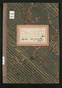 Livro de registo de casamentos da Ribeira da Janela do ano de 1865