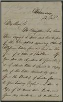 Correspondência, etc. referente à disputa respeitante ao Rev R. T. Lowe 1846-1852
