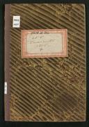 Livro de registo de casamentos da Ponta do Sol do ano de 1865