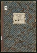 Livro de registo de óbitos do Seixal do ano de 1877