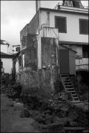 Demolição de uma parcela do edifício Photographia Vicente, no lado poente, Freguesia da Sé, Concelho do Funchal