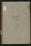 Livro de registo de óbitos da Ribeira Brava do ano de 1862