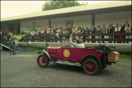Automóvel Austin Six Tourer (1928) do piloto José Luís Afonso, no concurso de elegância do 6.º Raid Diário de Notícias, no complexo turístico da Matur, Freguesia de Água de Pena, Concelho de Machico 