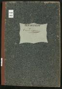 Livro de registo de casamentos da Fajã da Ovelha do ano de 1863