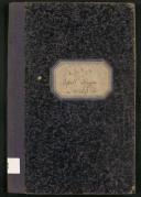 Livro de registo de óbitos de Santana do ano de 1903