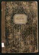 Livro de registo de baptismos dos Canhas do ano de 1904