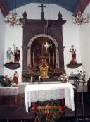 Altar da capela de Jesus Maria e José, caminho de São João, Freguesia e Concelho de Câmara de Lobos