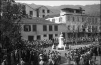 Parada militar comemorativa da batalha de La Lys, avenida Dr. Manuel de Arriaga, Freguesia da Sé, Concelho do Funchal