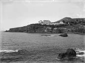 Reid´s Palace Hotel, (atual Belmond Reid's Palace) vista leste/oeste, Freguesia de São Martinho, Concelho do Funchal
