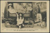 Miss Ellaline Terriss (Sra. Seymour Hicks) e filha na Madeira com o seu cunhado Stanley Brett