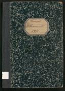 Livro de registo de casamentos do Caniçal do ano de 1911