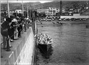 Desembarque de passageiros no cais do Funchal, Freguesia da Sé, Concelho do Funchal