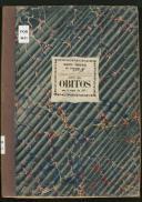 Livro de registo de óbitos da Fajã da Ovelha do ano de 1877