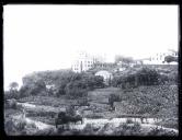 Vista este/oeste do sítio do Salto do Cavalo e do Reid's New Hotel (atual Belmond Reid's Palace), Freguesia de São Martinho, Concelho do Funchal