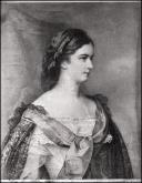 Retrato da imperatriz Elizabeth D’ Áustria «SISSI» (busto)