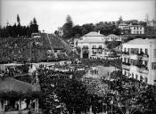 Missa campal, na praça do Infante, Freguesia de São Pedro (atual Freguesia da Sé), Concelho do Funchal