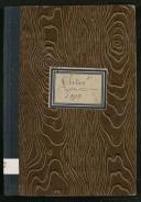 Livro de registos de óbitos da Calheta do ano de 1909