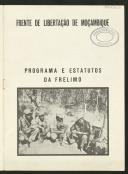 Programa e estatutos da FRELIMO