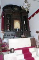 Altar da capela de Nossa Senhora das Virtudes, na Quinta das Virtudes, Freguesia de São Martinho, Concelho do Funchal