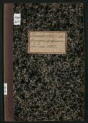 Livro de registo de óbitos da Camacha do ano de 1887