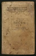 Livro 9.º de registo de óbitos do Porto da Cruz  (1824/1834)