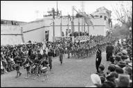 Desfile de Lusitos na parada da avenida Arriaga, Freguesia da Sé, Concelho do Funchal