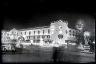 Iluminação do palácio de São Lourenço na passagem de ano de 1959 para 1960, Freguesia da Sé, Concelho do Funchal