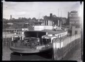 Barco a vapor da "Hudson River Day line", Estado de Nova Iorque, Estados Unidos da América