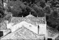 Telhados da capela de Nossa Senhora da Natividade na Quinta do Faial, Freguesia de Santa Maria Maior, Concelho do Funchal