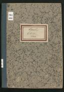 Livro de registo de óbitos dos Canhas do ano de 1884