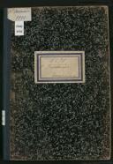 Livro de registo de baptismos do Campanário do ano de 1890