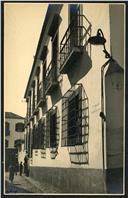 Fachada da casa do Cabido da Sé do Funchal, na rua de João Gago, Freguesia da Sé, Concelho do Funchal