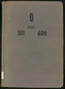 Registo de óbitos do Funchal do ano de 1969 (n.º 301 a 600)