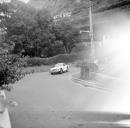 Automóvel de competição Triumph TR4, do piloto António de Jesus Pereira, na VII Volta à Ilha da Madeira
