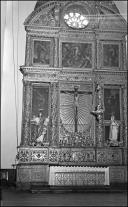 Retábulo do altar do Senhor Bom Jesus no transepto da Sé, Freguesia da Sé, Concelho do Funchal  