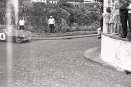Automóvel de competição MG B, do piloto João Alfredo Leal Guedes, na VII Volta à Ilha da Madeira, em Machico