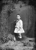 Retrato de um menino, filho de Thomas Bentham (corpo inteiro)