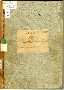 Livro de registo de baptismos da Sé do ano de 1862