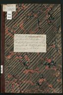 Livro de registo de casamentos da Tabua do ano de 1863