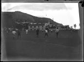 Jogo de futebol no campo D. Carlos (atual campo Almirante Reis), Freguesia de Santa Maria Maior, Concelho do Funchal