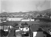 Fachada este do Liceu Jaime Moniz (atual Escola Secundária Jaime Moniz), Freguesia de Santa Maria Maior, Concelho do Funchal