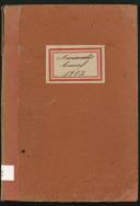 Livro de registo de baptismos do Curral das Freiras do ano de 1902