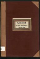 Livro de registo de óbitos do Curral das Freiras do ano de 1899