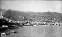 Panorâmica da cidade do Funchal, vista a partir do ilhéu de Nossa Senhora da Conceição